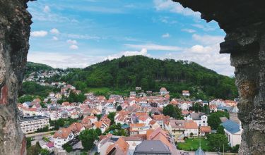 Blick über die Altstadt von Lindenfels