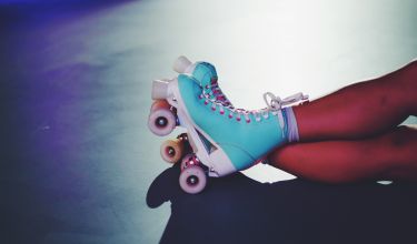 Rollschuhe Eislaufen