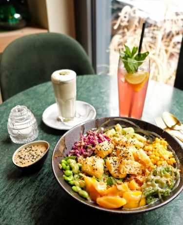 Veganes Mittagessen Titelbild Trinitii