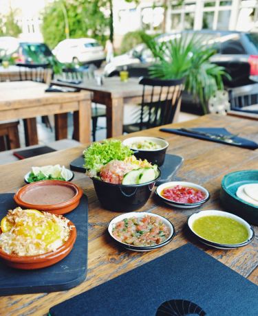 Veganes Abendessen Frankfurt