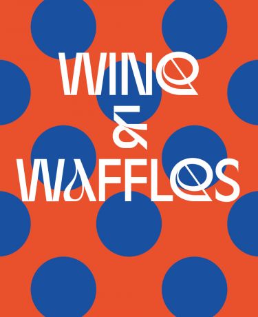 Wine Waffles Dots