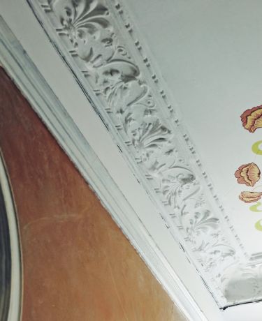 Stuckdetails Hausflur