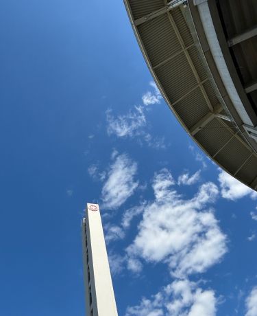 Waldstadion außen