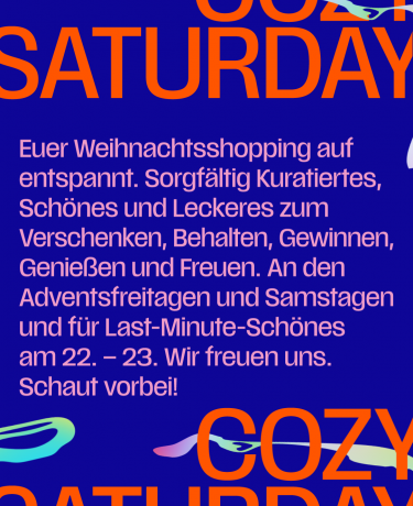 Text Cozy Saturdays