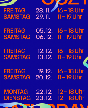 Öffnungszeiten Cozy Saturdays