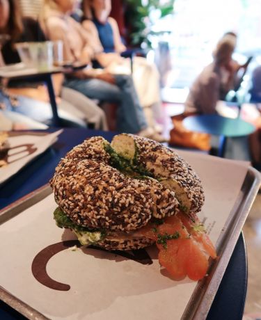 Lachsbagel 27 Bagel